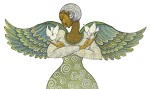 Charles Bibbs&nbsp;Angel Of Peace Giclee 