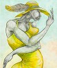 Charles Bibbs&nbsp;Feathered Hat