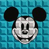 Tennessee Loveless&nbsp;8 Bit-Block Mickey Aqua