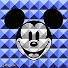 Tennessee Loveless&nbsp;8 Bit-Block Mickey Blue