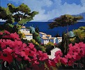 Joanny&nbsp;Bouganvilleas Along The Sea
