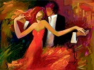 Irene Sheri&nbsp;Swept Away Giclee On Canvas