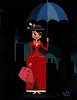 Lorelay Bove&nbsp;Marys Umbrella Giclee on Canvas