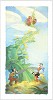Toby Bluth&nbsp;Mickey and the BeanstalkHand Deckled Giclee on Paper
