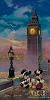 James Coleman&nbsp;Mickey And Minnie In London Original