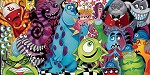 Tim Rogerson The Scariest Little Monster - Monsters Inc. Giclee On Canvas