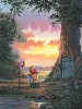 Rodel Gonzalez&nbsp;Good Morning Pooh Giclee on Canvas