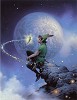 Tsuneo Sanda&nbsp;Peter Pan Always Together Giclee On Canvas