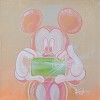 Dick Duerrstein Disney&nbsp;Say Cheese Hand-Embellished Giclee on Canvas