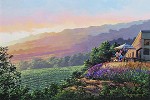 Rodel Gonzalez&nbsp;Together at the Vineyard Giclee on Canvas