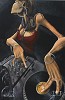 David Garibaldi&nbsp;Dj Jewel 40 X 60 Giclee On Canvas