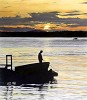 Tom Sierak&nbsp;Fisherman's Solitude Canvas Giclee