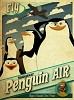 Kirk Sanders Madagascar Penguin Air Giclee On Canvas