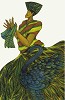 Charles Bibbs Silk Maiden Printers Proof Remarque