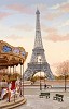 Liudmila Kondakova&nbsp;Carousel A La Tour Eiffel