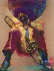 Paul Goodnight&nbsp;Trombone Giclee