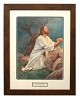 Del Parson&nbsp;Prayer At Gethsemane Paper Framed Wood