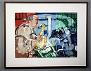Romare Bearden&nbsp;Bopping At Birdland Artist Signed