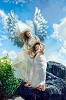 Sandra Kuck&nbsp;Guardian Angel Giclee On Paper