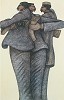 Charles Bibbs&nbsp;Strong Men Limited Edition Canvas Giclee