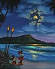 Walfrido Garcia&nbsp;A Night Romance Giclee On Canvas