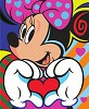 Guido Mena Minnie Love Giclee On Canvas