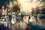 Christa Kieffer&nbsp;A Dinner Date By Christa Kieffer Canvas  Signed & Numbered