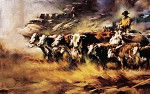 Chris  Owen&nbsp;Almost Home By Chris Owen Giclee On Canvas  Artist Proof