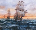 Andy Thomas Black Barts Fleet By Andy Thomas Giclee On Canvas Open Edition Signed