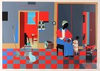 Romare Bearden&nbsp;Early Carolina Morning - Serigraph