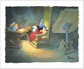 Toby Bluth The Boss Hat Hand Deckled Giclée On Paper