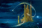 Peter / Harrison Ellenshaw&nbsp;The Gold Castle Giclee On Canvas