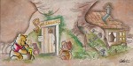 Dick Duerrstein&nbsp;Hunny For Pooh Hand Embellished Gicl�e On Canvas