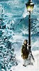 Jim Salvati&nbsp;Lucy And The Lamppost Narniahand Embellished Gicl�e On Canvas