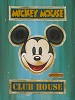 Trevor Carlton Mickey Mouse Lot 1 Giclée On Handpainted Mixed Media Canvas