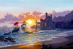 Rodel Gonzalez&nbsp;Out Of The Sea Hand Embellished Gicl�e On Canvas
