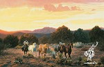 Tim Cox Evening Glow By Tim Cox Print Signed & Numbered