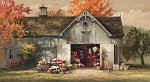 Paul Landry&nbsp;Autumn Barn Limited Edition Canvas
