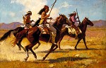 Howard Terpning&nbsp;Light Cavalry Smallwork Canvas Edition