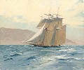Christopher Blossom&nbsp;The Revenue Cutter C W Lawrence Canvas Edition