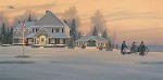 William Phillips&nbsp;Christmas Traditions At Watchman Hill Inn Limited Edition Canvas