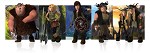 Kirk Sanders How To Train Your Dragon Vikings Giclee On Paper