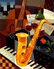 Keith Mallett&nbsp;Rendevous Giclee
