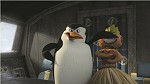 DreamWorks Animation Skipper Madagascar Head Penguin In Cockpit Covering Dolls Eyes Giclee On Canvas
