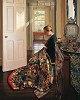 Evan Wilson&nbsp;Mending The Kimono By Evan Wilson Giclee On Paper  Artist Proof