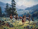 Martin Grelle Monarchs Of The North By Martin Grelle Giclee On Canvas Signed & Numbered
