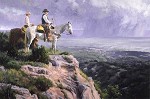 Bruce Greene&nbsp;On Gods Footstool By Bruce Greene Giclee On Canvas  Signed & Numbered