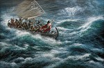 James Seward Peace! Be Still! By James Seward Canvas Artist Proof