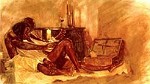 Alonzo Adams&nbsp;Quiet Time Giclee
