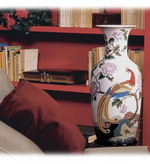 Lladro ORIENTAL BIRD VASE 2     (300)-1761.